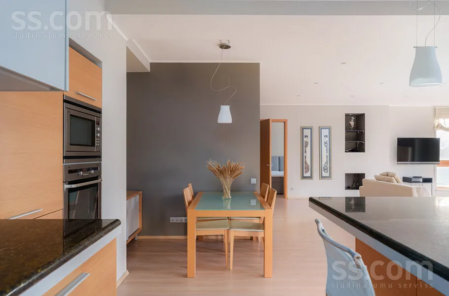 Köök - Furnished Apartment with Sea Access in Lielupe