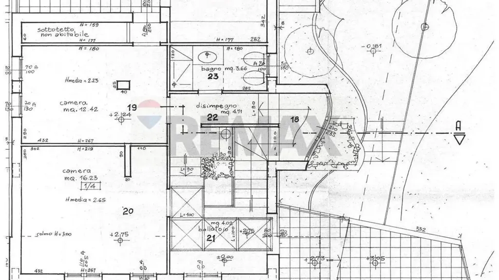 Plan - Villa with Garden in Faetano