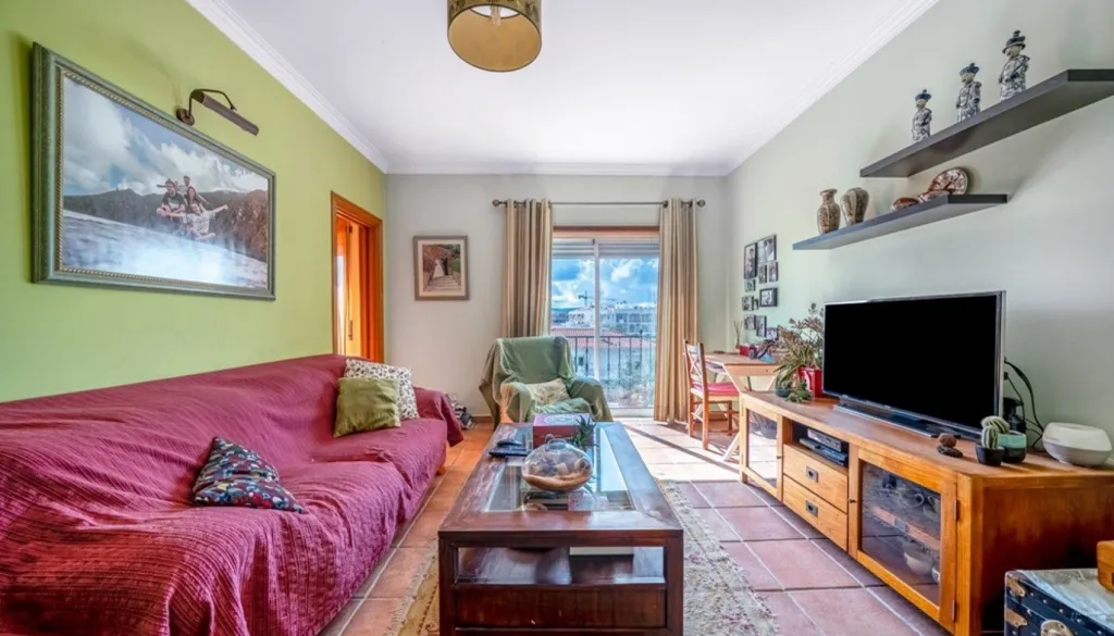 Séjour - Duplex Apartment with Sea View in Loulé