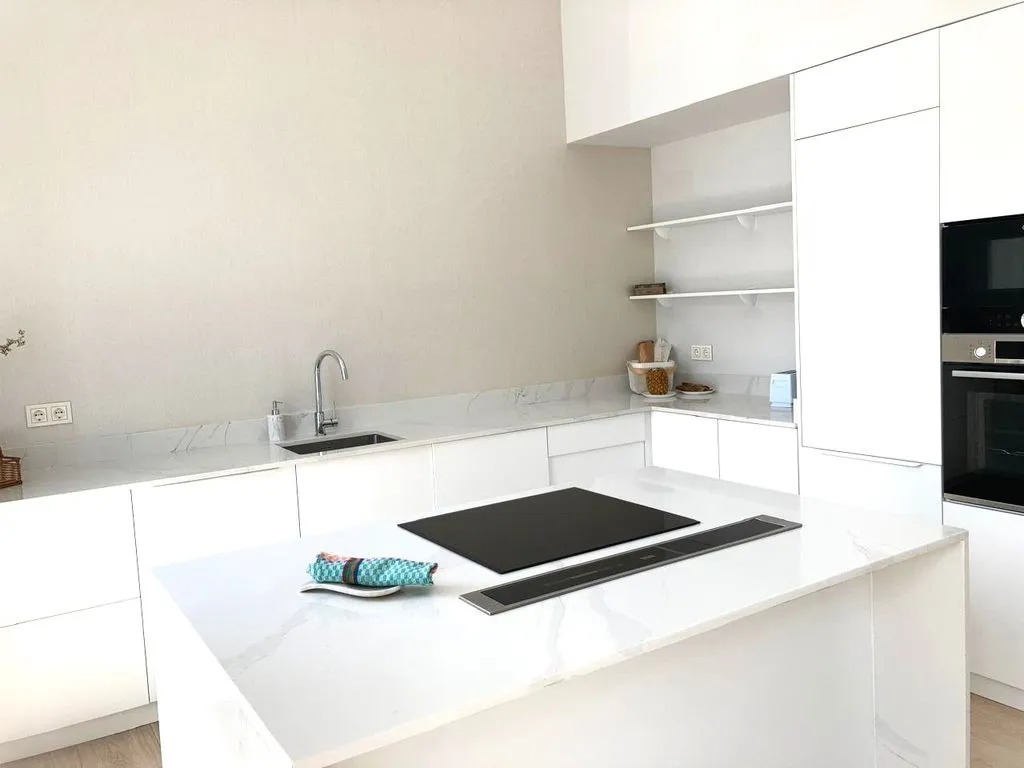 Köök - Luxury Apartment with Cathedral Views in Málaga