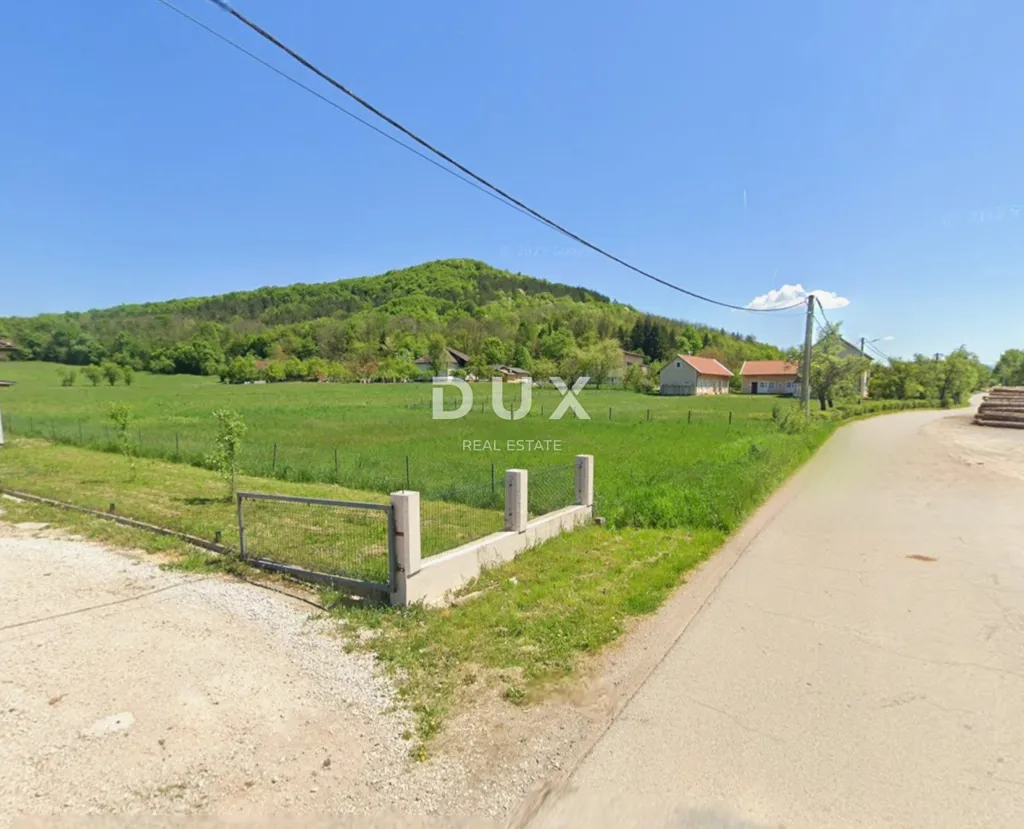 Aed - Building Plot with Pool in Prozor, Lika