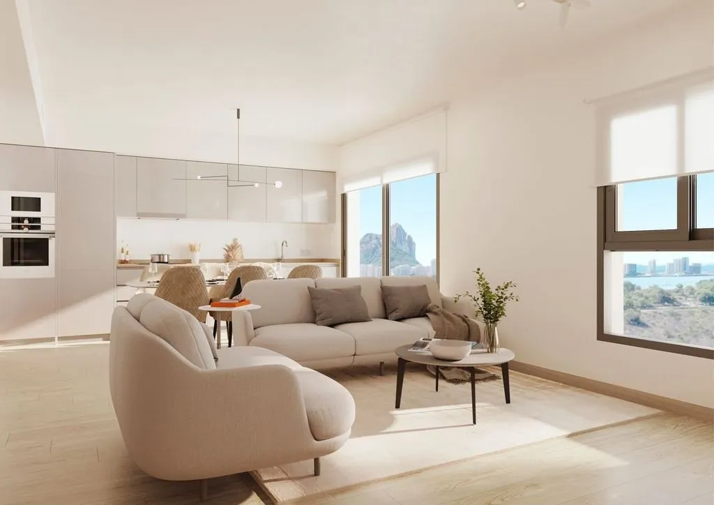 Séjour - Luxury Apartment with Pool in Calpe