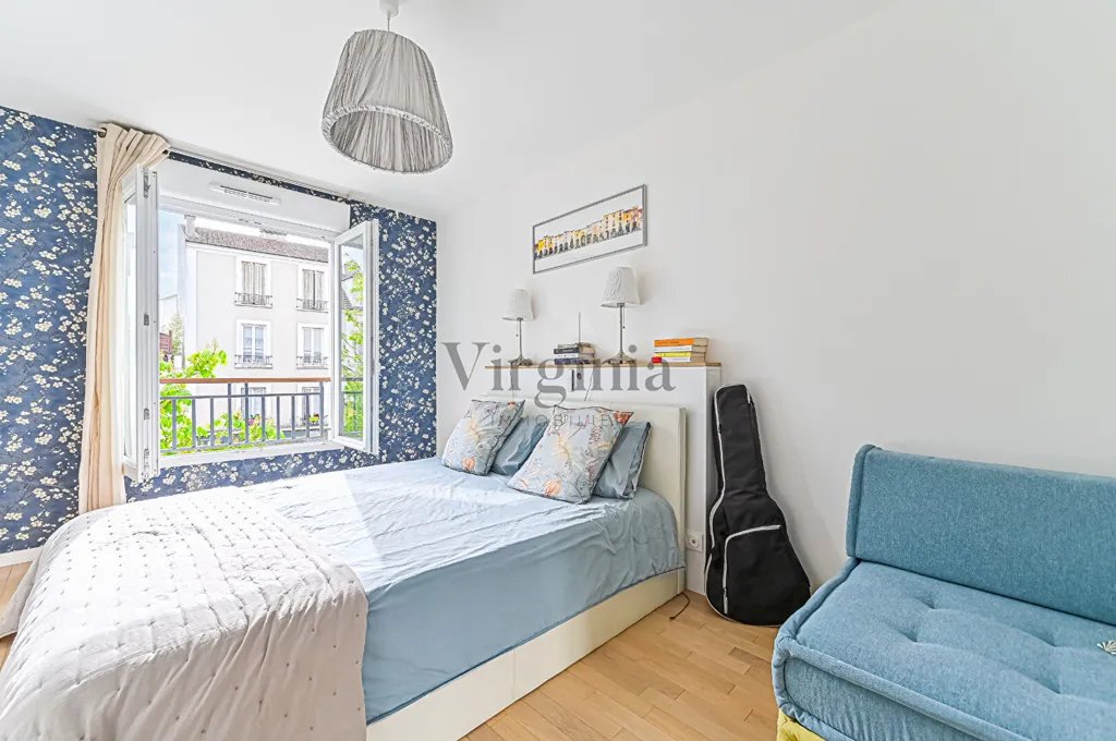 Chambres - Appartement 3 Pièces avec Terrasse à Nogent-sur-Marne