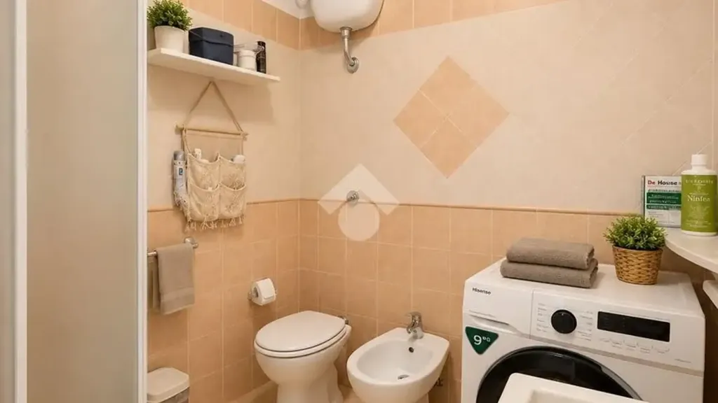 Salles de bain - 3-Room Apartment with Solarium in Quartu Sant'Elena
