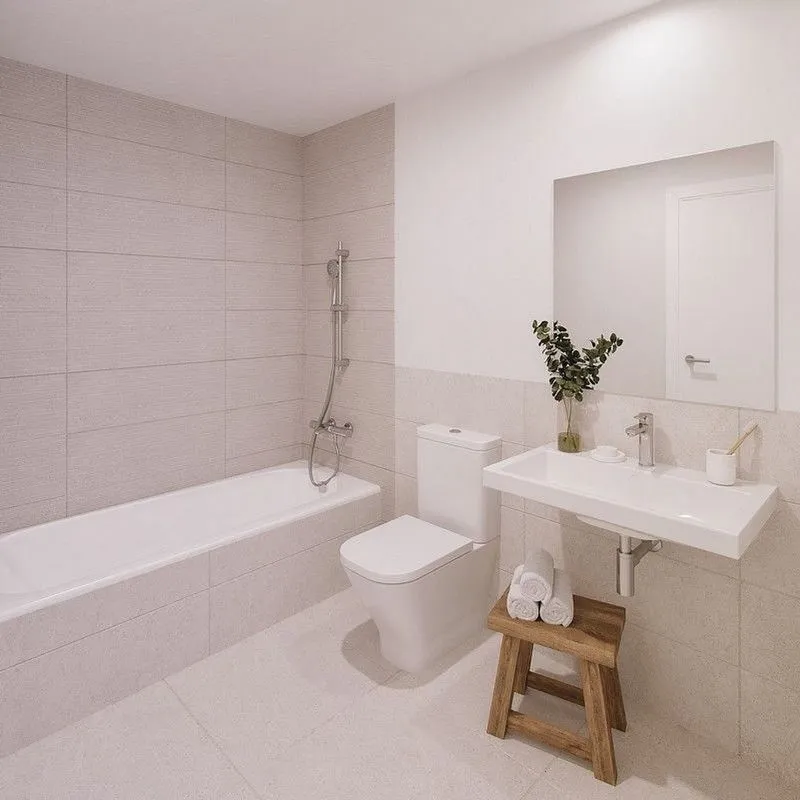 Salles de bain - New Flat with Pool in Palmas Altas, Sevilla