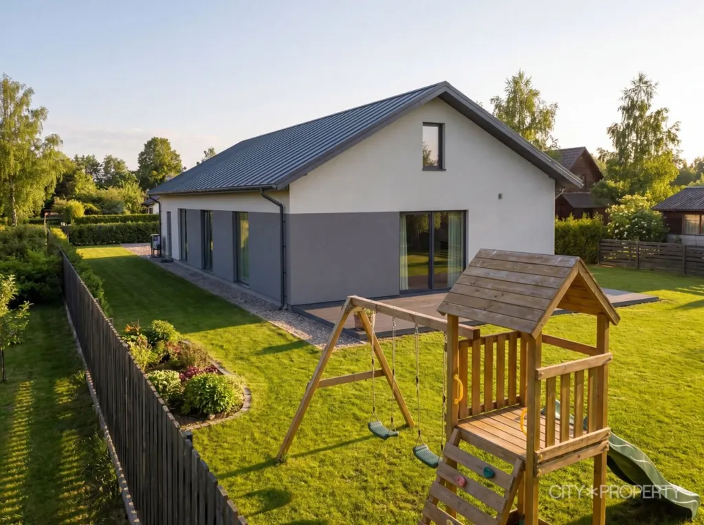 Jardin - New Detached House with Balcony in Harku