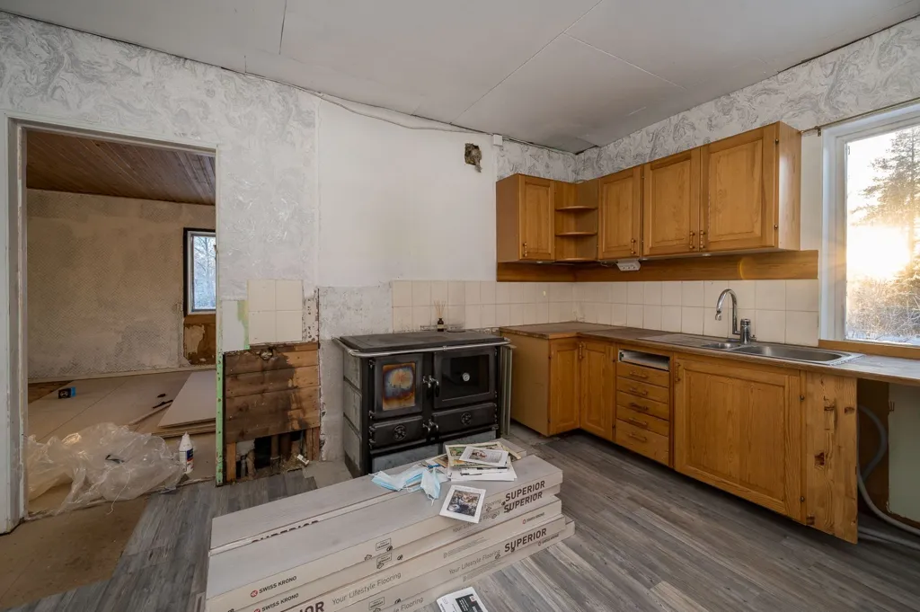 Cucina - Detached House with Large Garden in Norrbotten