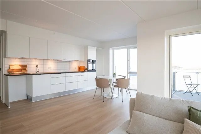 Kitchen - Apartment with Balcony in Aalborg East