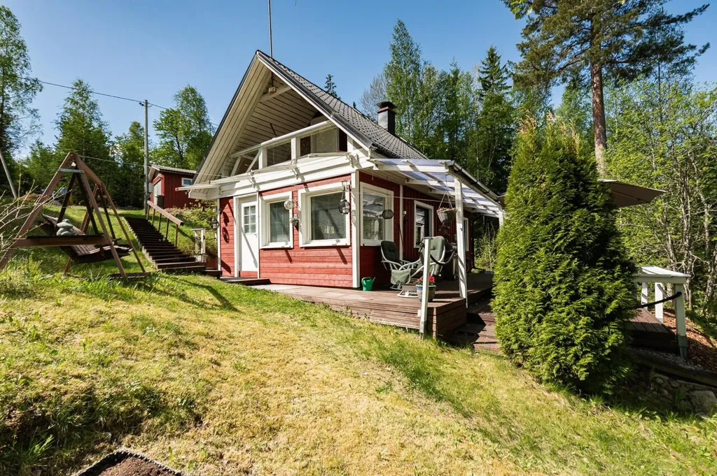 Extérieur - Lakefront Cottage with Sauna in Ikaalinen