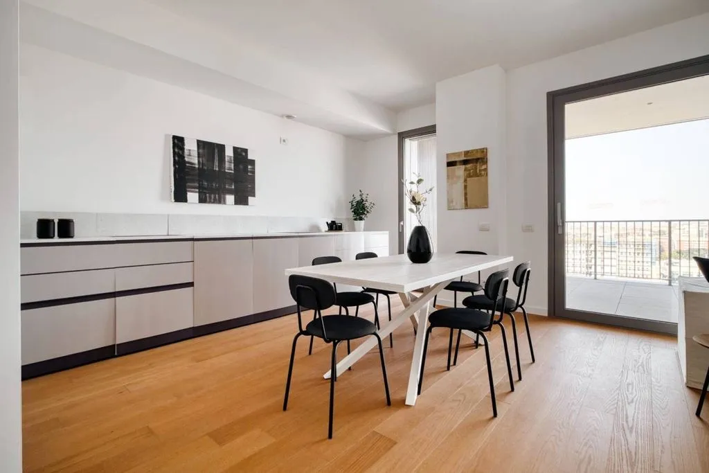 Söögituba - Luxury Flat with Spacious Loggia in Milan