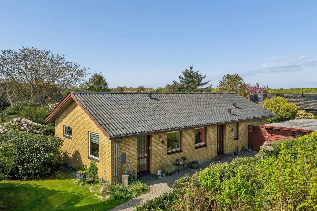 Vue aérienne - Detached Villa with Garden in Fredericia