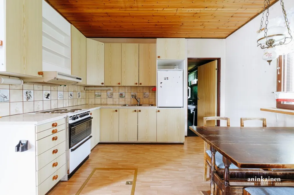 Köök - Traditional Cottage with Sauna in Countryside