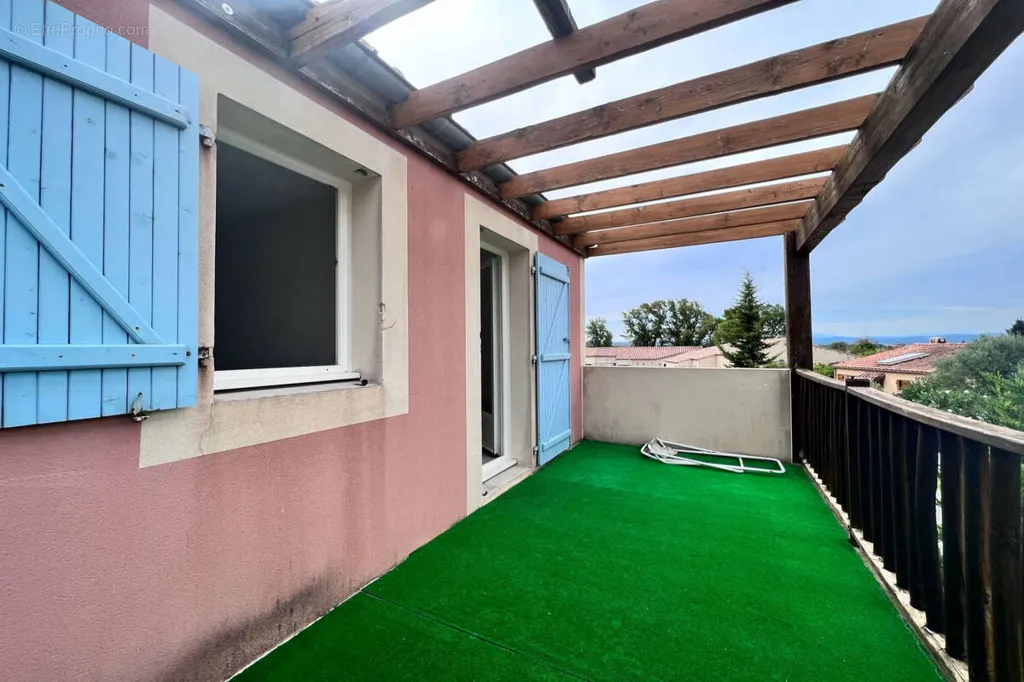Balcony - Terraced House with Garden in Lezignan