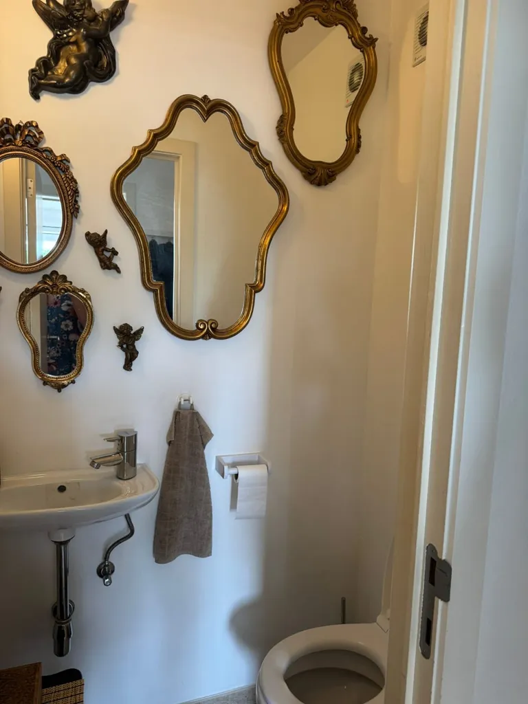 Salles de bain - Appartement avec Terrasse dans une Rue Calme à Les Bons Villers