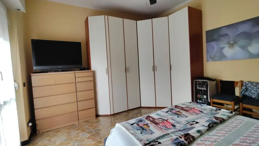 Bedrooms - Panoramic Apartment with Balconies in Genoa