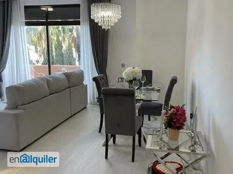 Séjour - Duplex with Sea View and Jacuzzi in Estepona