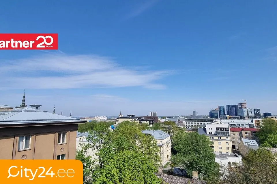 Vue aérienne - Architectural Flat with Historic View in Tallinn