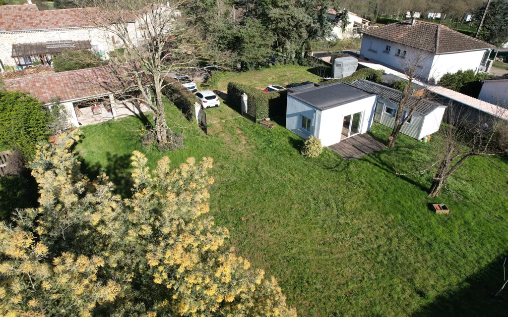 Vista aerea - Tiny House with Constructible Land in Laurac-en-Vivarais