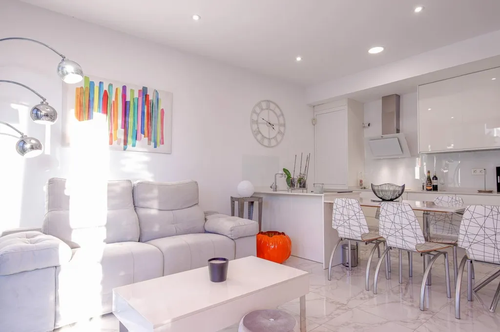 Living Room - Villa with Private Pool near Mar Menor