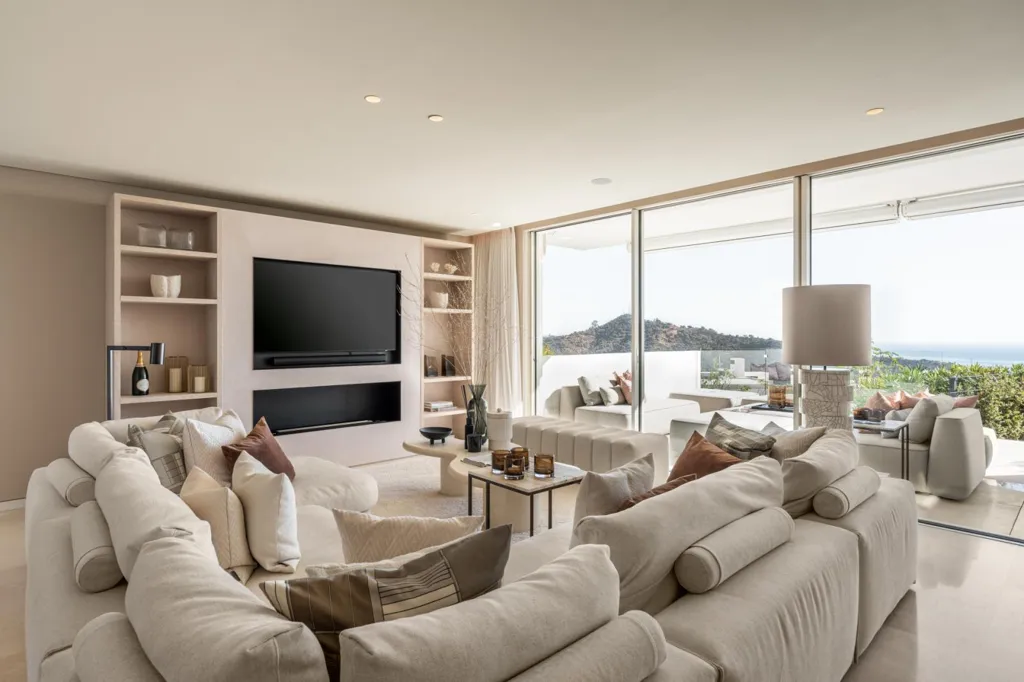 Soggiorno - Luxury Flat with Sea View in Ojén