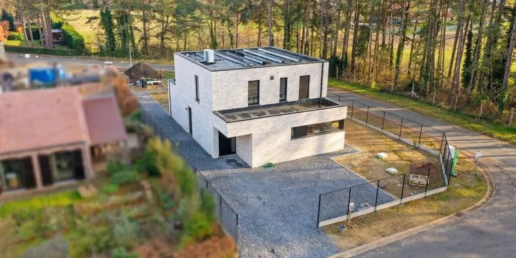 Õhuvaade - Modern Flat with Garden in Eisden