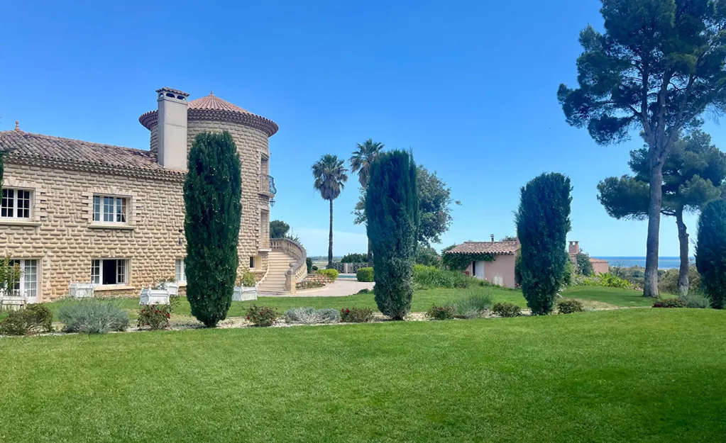 Jardin - Demeure de Maître avec Vue Mer Panoramique entre Montpellier et Sète