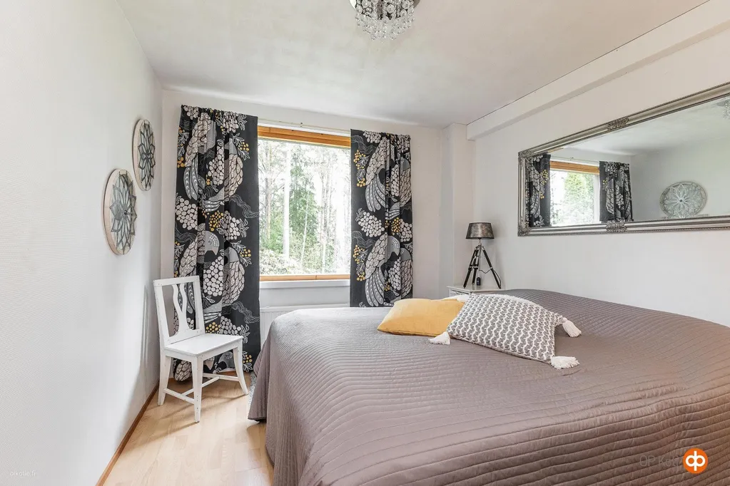 Camere da letto - Architectural House with Garden in Halikko