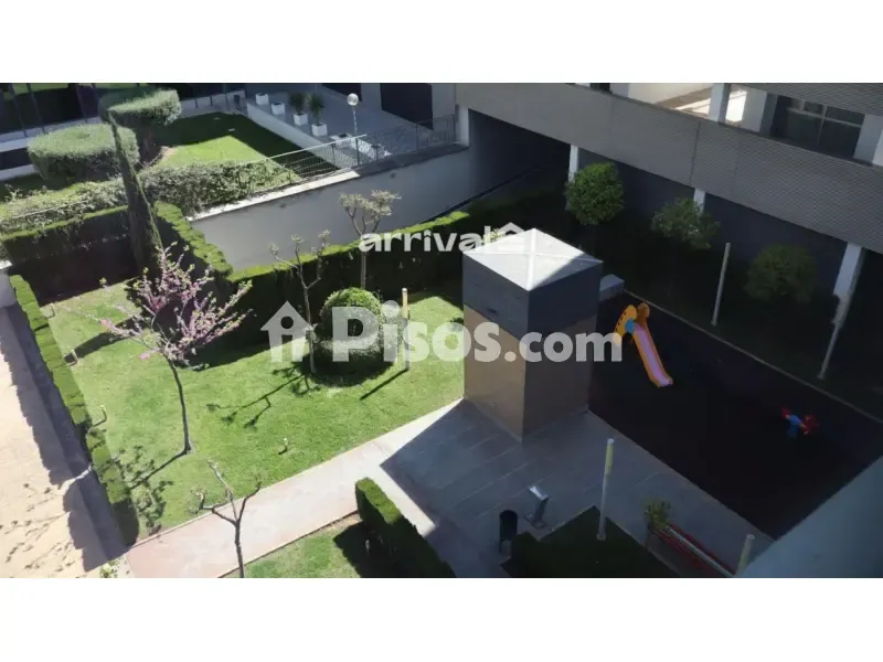Vue aérienne - Modern Flat with Pool in Quatre Carreres
