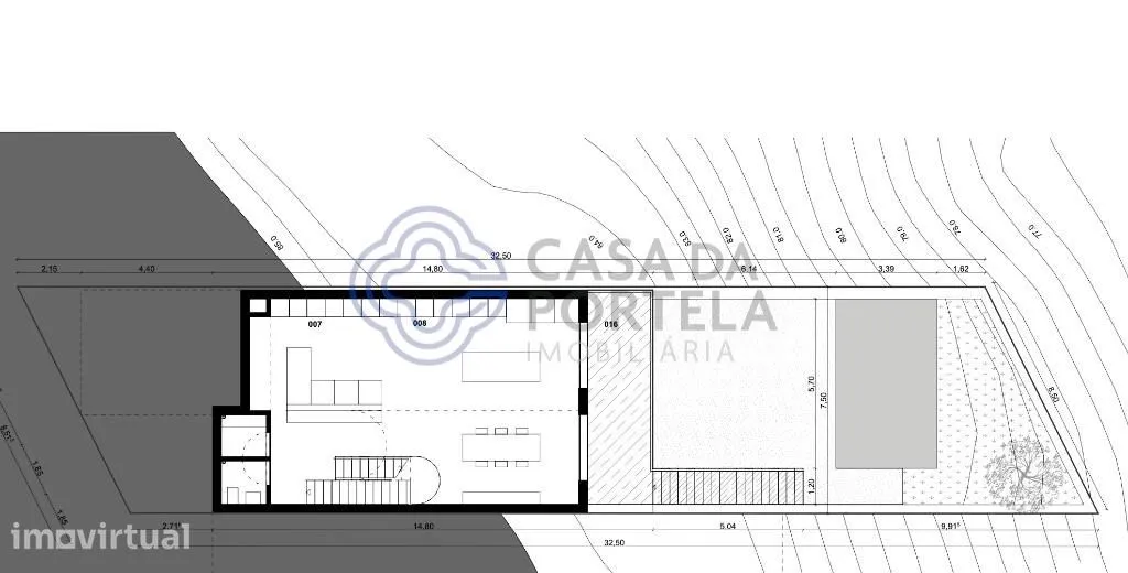 Plan - Construction Plot with Sea View in Sesimbra