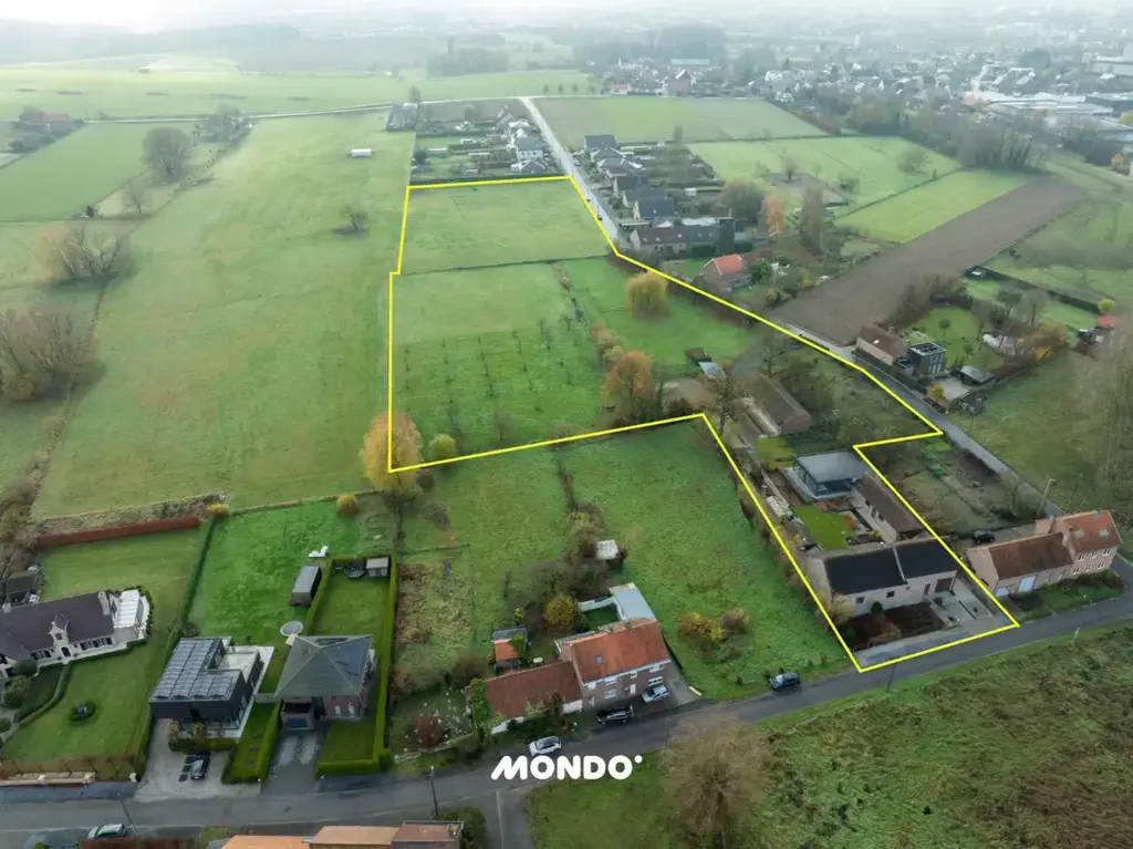 Aerial - Estate with Indoor Pool near Brussels