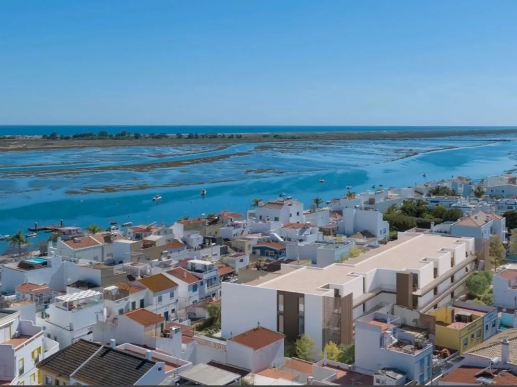 Aerial - Luxury 2-Bedroom Apartment with Pool in Tavira