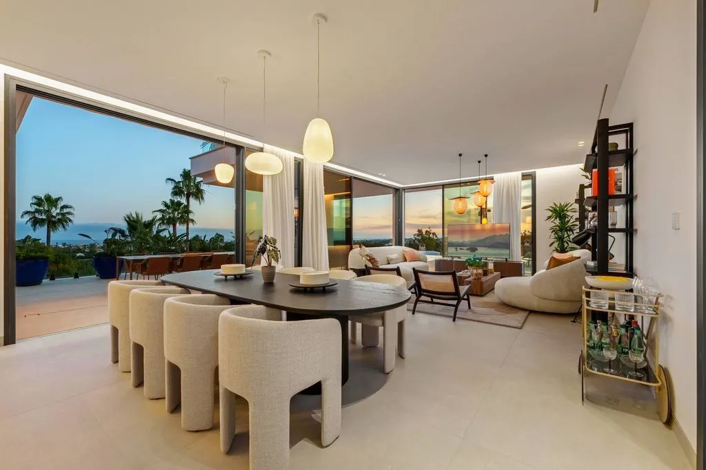 Salle à manger - Luxury Villa with Infinity Pool in La Quinta, Benahavís