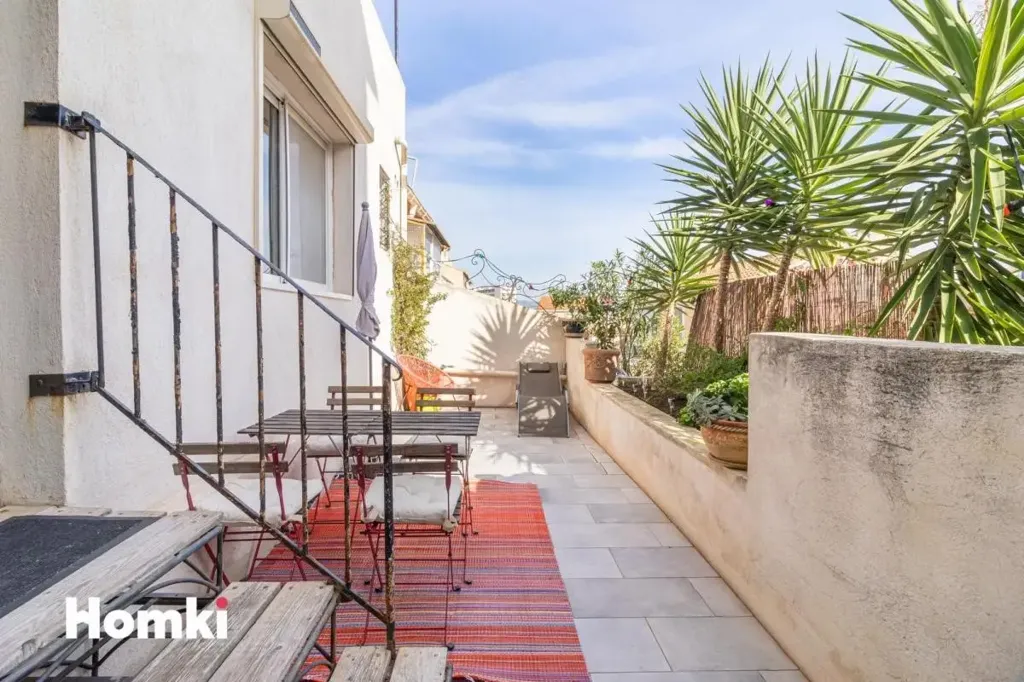 Terrasse - Appartement Traversant avec Terrasse à Marseille 13007
