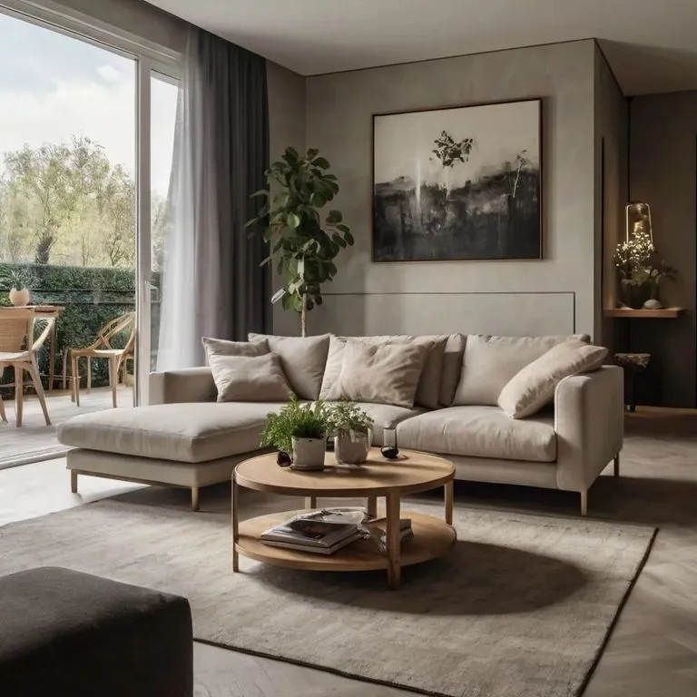 Séjour - Appartement Luxe avec Terrasse à Versailles