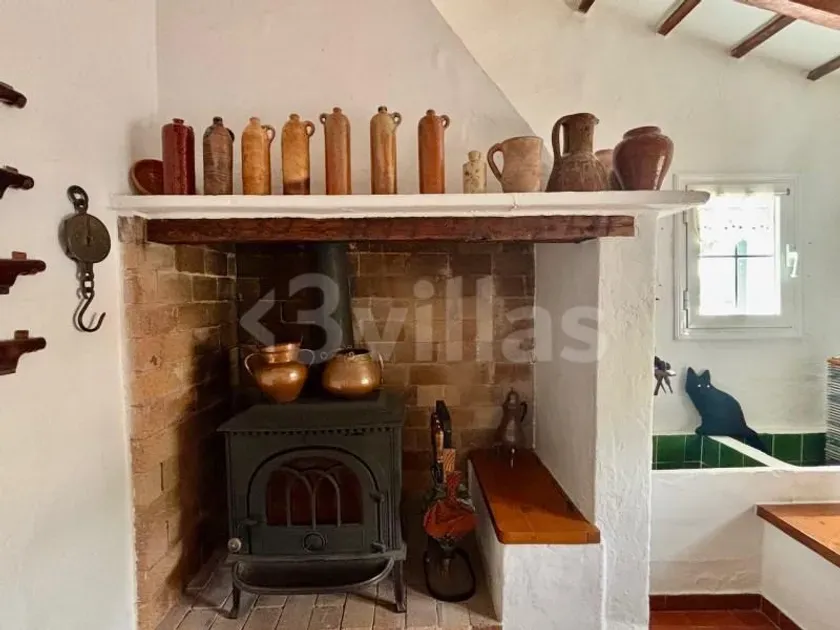 Séjour - Rustic Chalet with Pool in Alaior
