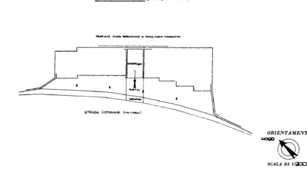 Plan - Trilocale with Mountain Views in Oltre il Colle