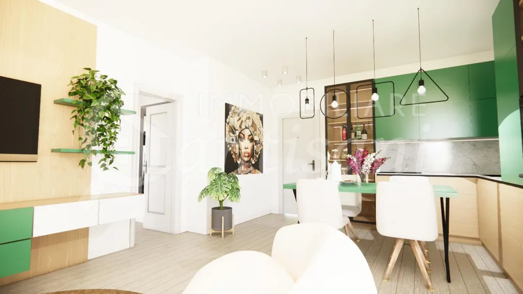 Séjour - Newly Built Apartment with Terraces in Florence