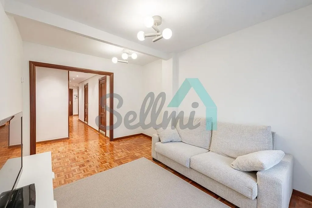 Soggiorno - Furnished Flat with Sea View in La Arena, Gijón