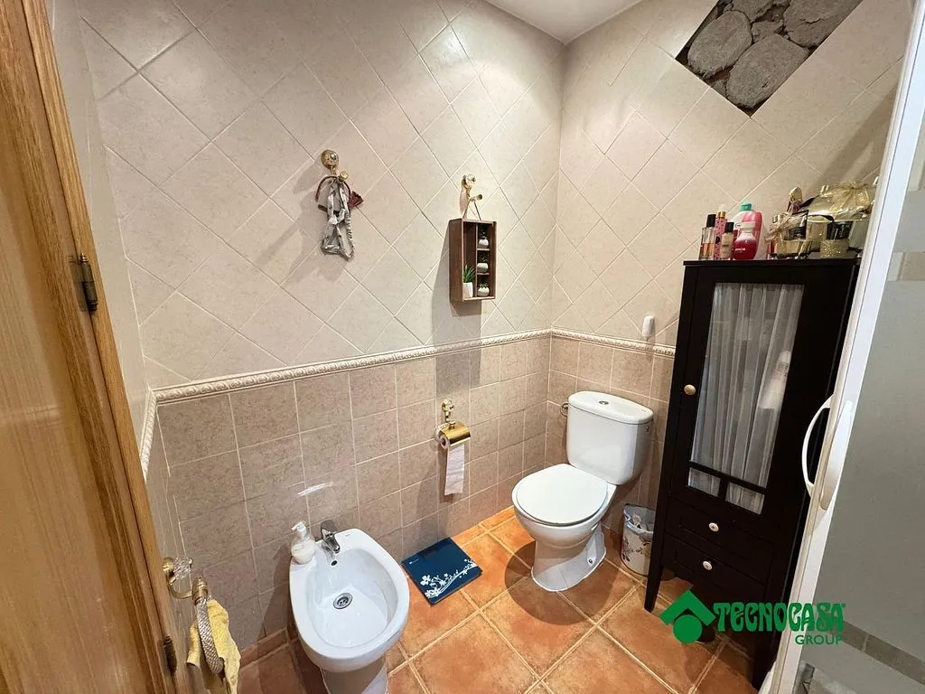 Salles de bain - Terraced House with Balcony in Torrijos