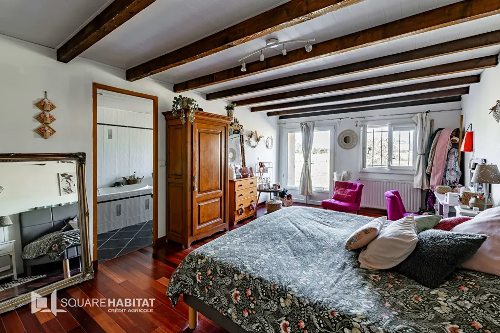 Chambres - Maison en Pierre avec Piscine à Cartelègue