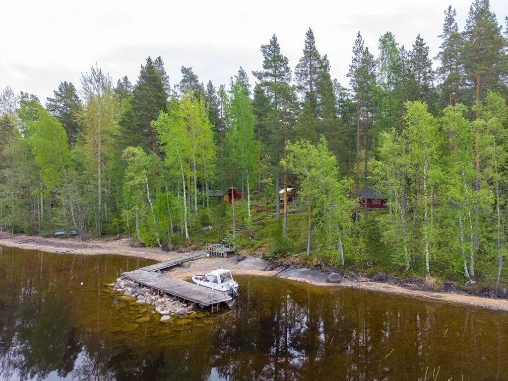 Vue aérienne - Cottage with Sauna and Lake View in Jyväskylä