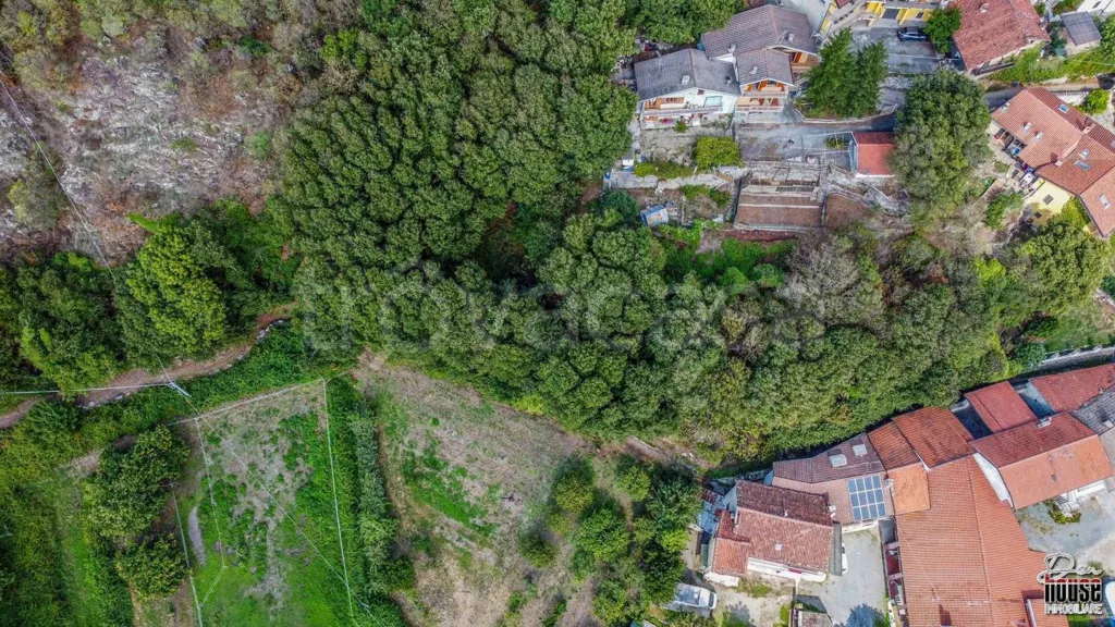 Vue aérienne - Terraced House with Lake View in Caprie