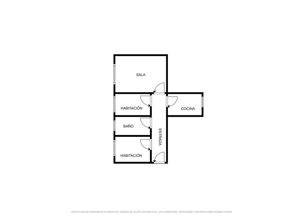 Plan - Apartment with Metro Access in Madrid