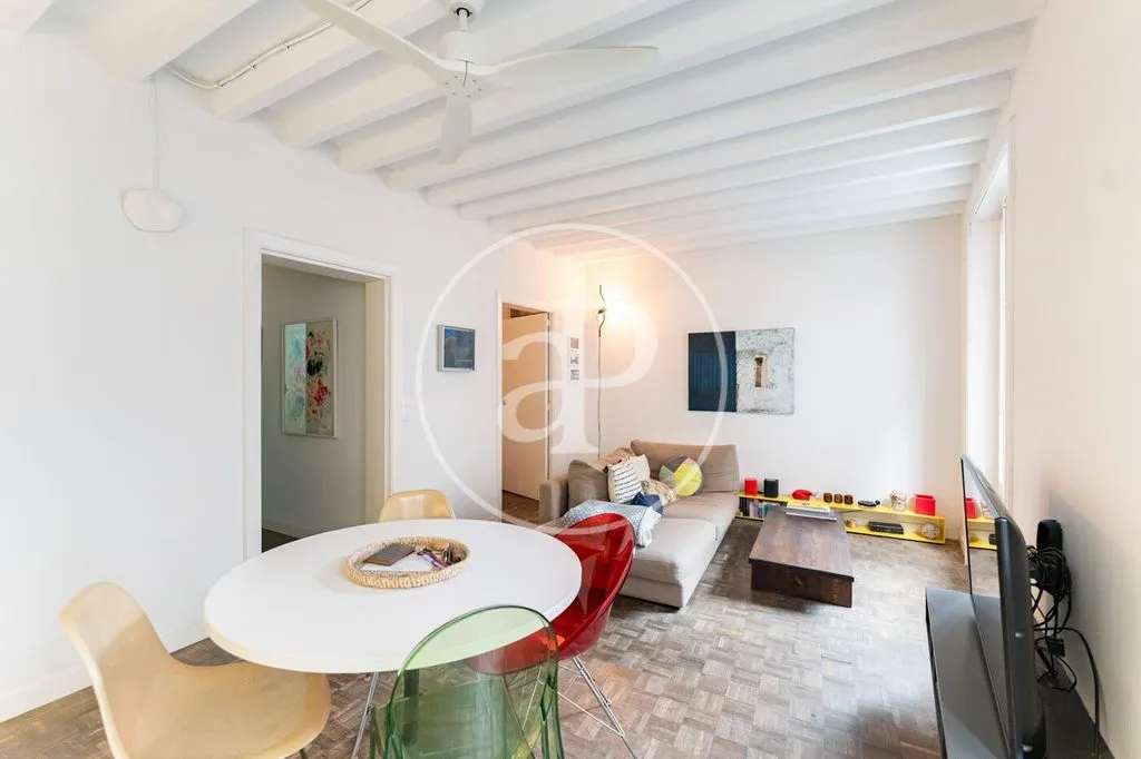 Salle à manger - Charming 2-Bedroom Apartment in Palma's Old Town