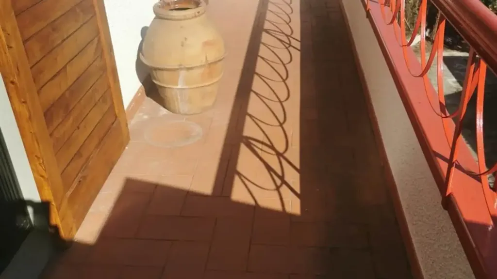 Balcony - Villa with Pool in Borgo San Lorenzo