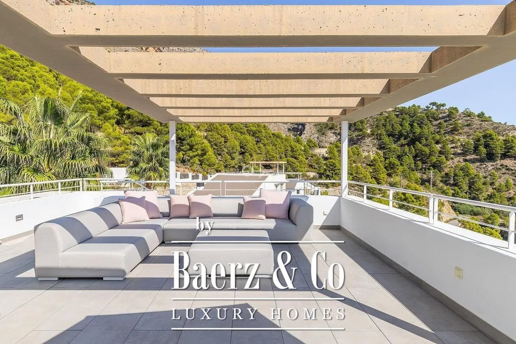 Terrasse - Luxury Villa with Panoramic Terraces in Altea