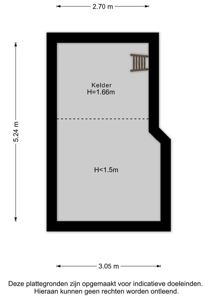 Planimetria - Galerijflat with Garden in Leyenburg