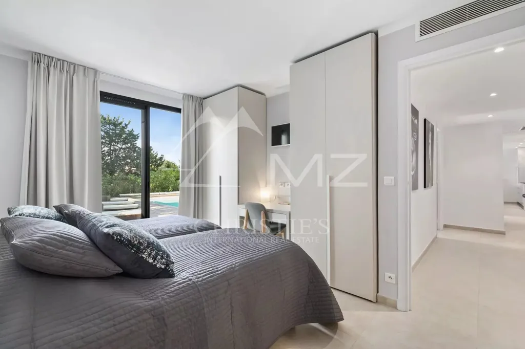 Chambres - Villa Moderne avec Piscine à Cannes