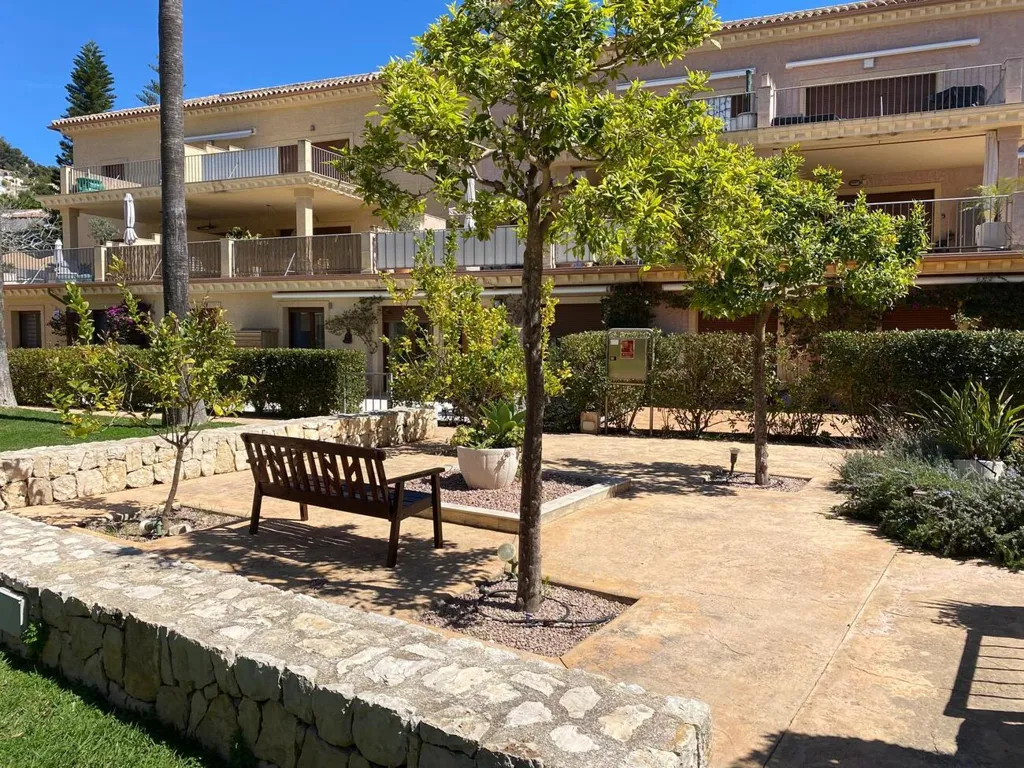 Giardino - Duplex Apartment with Pool in La Fustera, Benissa