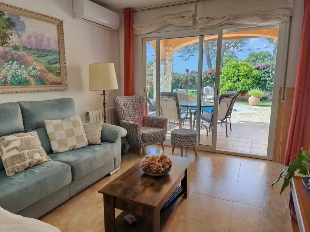 Séjour - Chalet with Sea View in Mas Pere